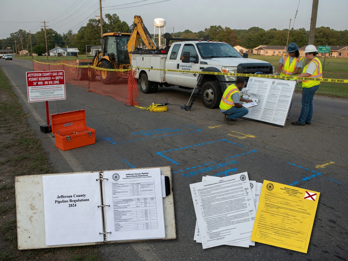 Local Regulations For Gas Line Work In Jefferson County
