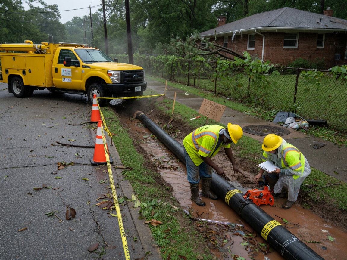 GAS PIPELINE in Mountain View, AL