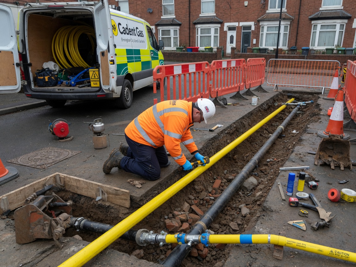 Underground Gas Line Installation in Birmingham, AL